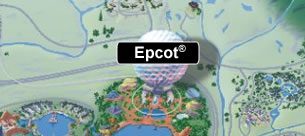 Walt Disney World Resort Map
