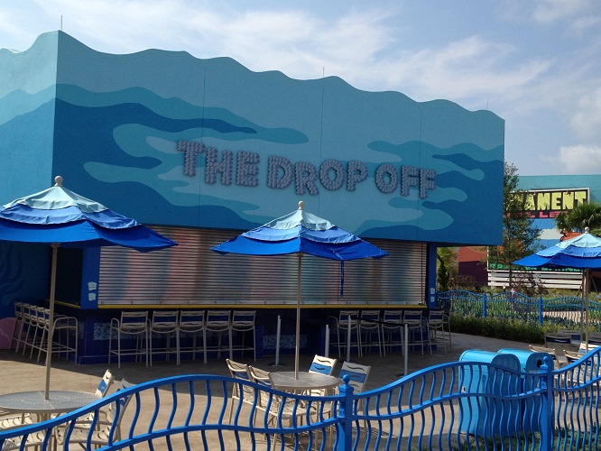 The Drop Off Pool Bar Off to Neverland Travel Disney