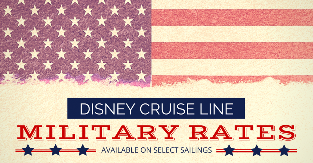 Disney Cruise Line Announces Military Rates Off to Neverland Travel