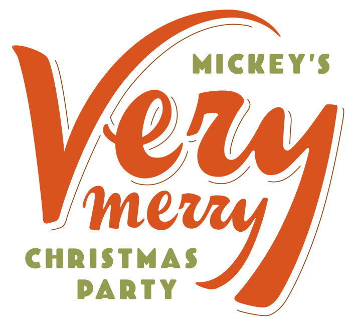 Image result for mickey's very merry christmas party logo
