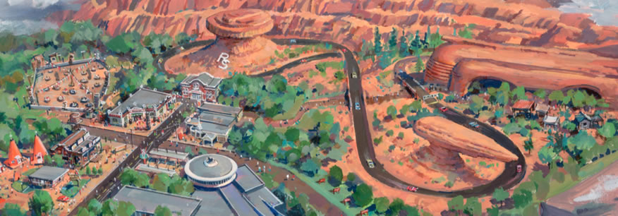 Radiator Springs Cars