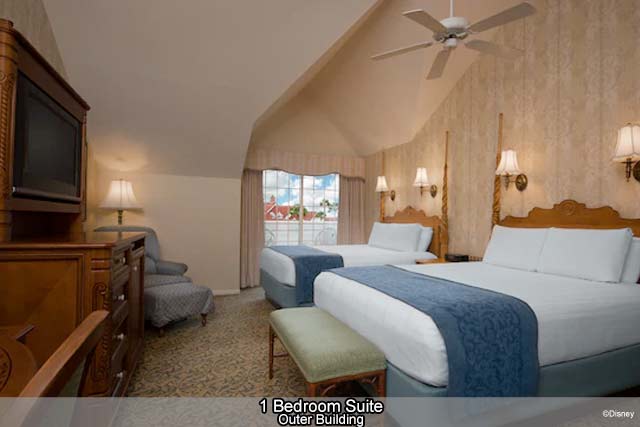 Disney's Grand Floridian Resort - 1 Bedroom Suite Outer Building