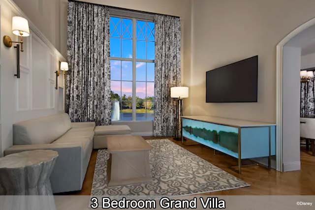 Disney's Saratoga Springs Resort - 3 Bedroom Grand Villa