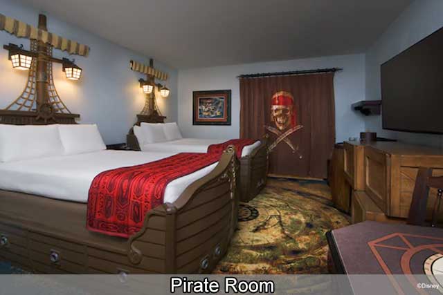 Disney's Caribbean Beach Resort - Pirate Room