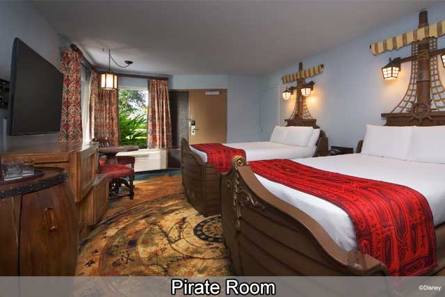 Disney's Caribbean Beach Resort - Pirate Room