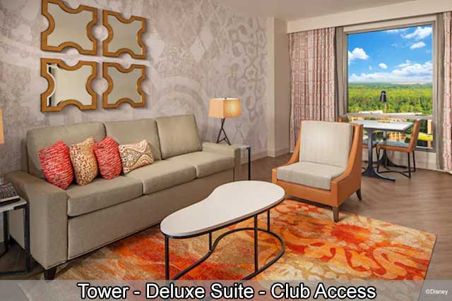 Disney's Coronado Springs Resort - Tower Deluxe Suite Club Access