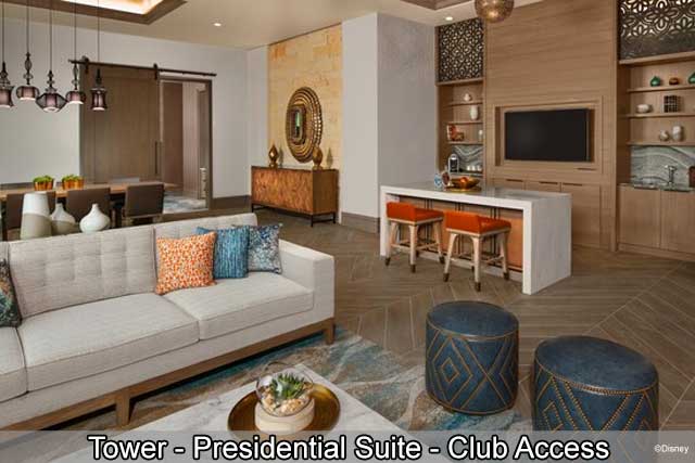 Disney's Coronado Springs Resort - Tower Presidential Suite Club Access