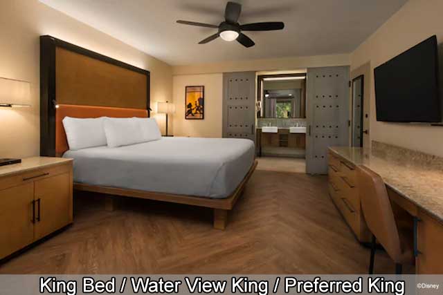 Disney's Coronado Springs Resort - King Bed / Water View King / Preferred King