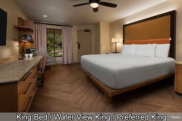 Disney's Coronado Springs Resort - King Bed / Water View King / Preferred King