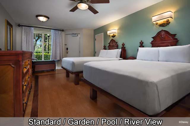 Disney's Port Orleans Resort - French Quarter - Standard / Water / Pool / River View