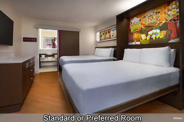 Disney's All-Star Movies Resort - Standard or Preferred View