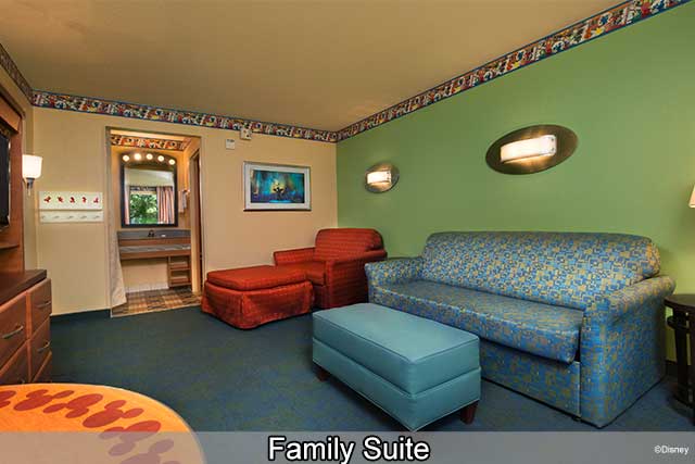 Disney's All-Star Music Resort - Family Suite