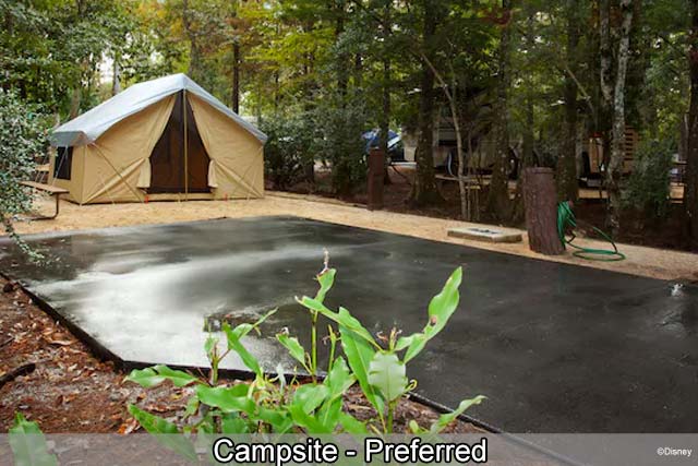 Disney's Fort Wilderness Resort & Campground - Campsite - Preferred