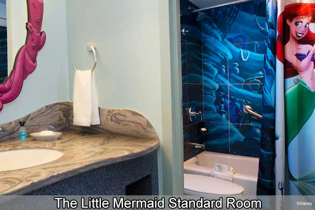 Disney's Art of Animation Resort - Standard Little Mermaid Room