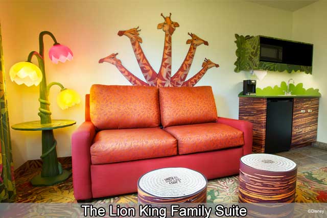 Disney's Art of Animation Resort - Lion King Family Suite