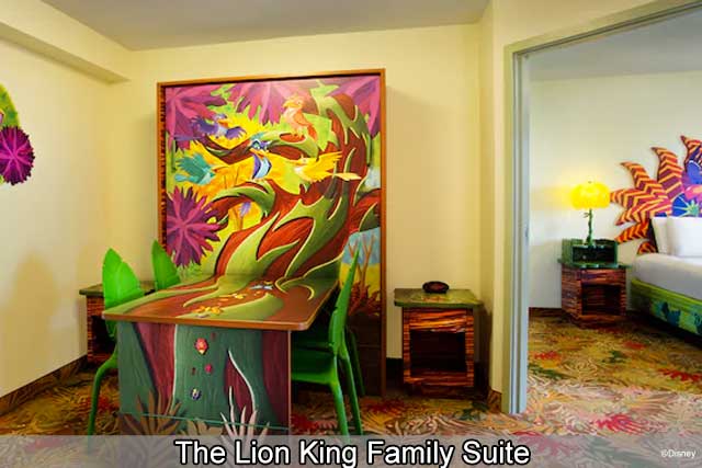 Disney's Art of Animation Resort - Lion King Family Suite