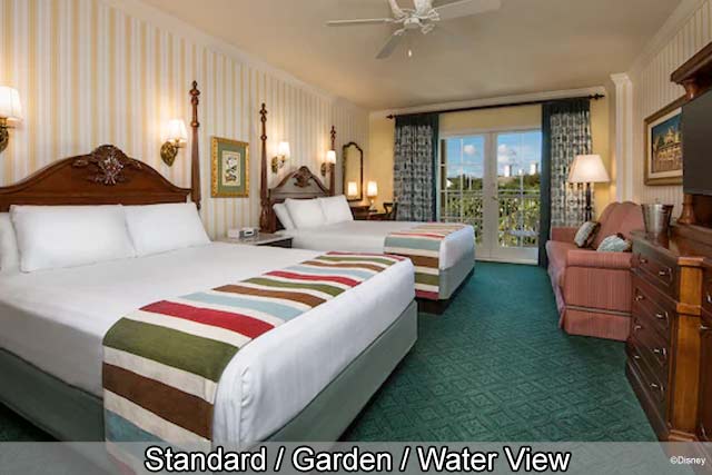 Disney's BoardWalk Inn - Standard / Garden / Water View
