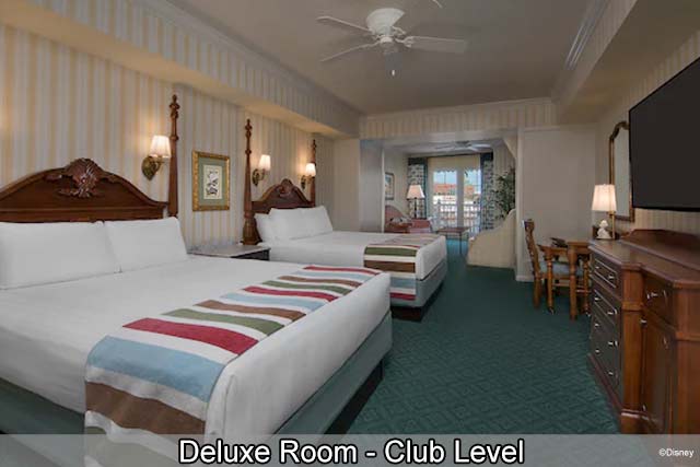 Disney's BoardWalk Inn - Deluxe Room Club Level