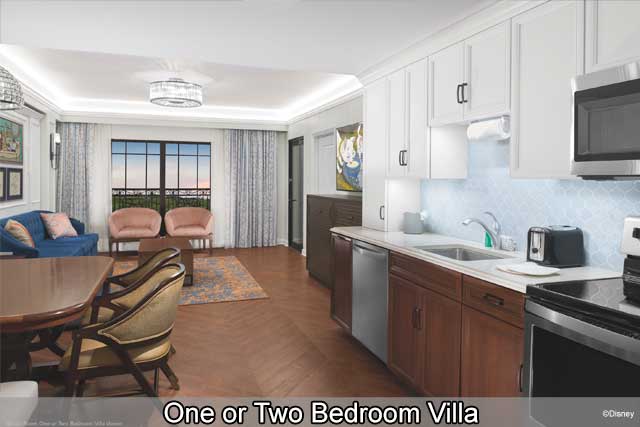 Disney's Riviera Resort - One or Two Bedroom Villa