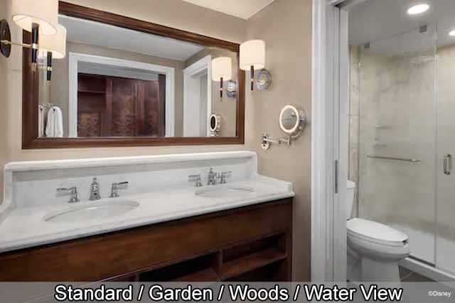 Disney's Wilderness Lodge - Standard / Garden / Woods / Water View