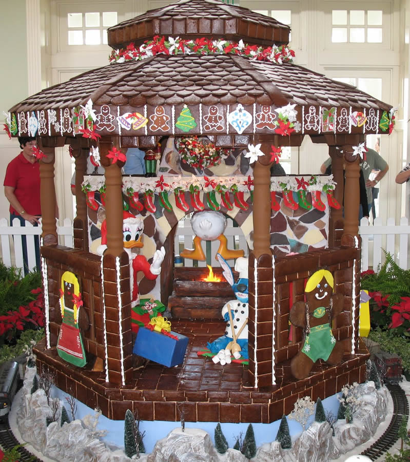 Disney's Boardwalk Inn Gingerbread Gazebo