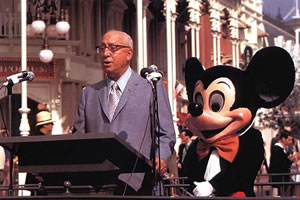 Roy O. Disney at Walt Disney World Resort Grand Opening Celebration