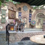 Merida's new meet-and-greet area in Fairytale Gardens