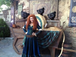 Merida and her cubs at Fairytale Gardens