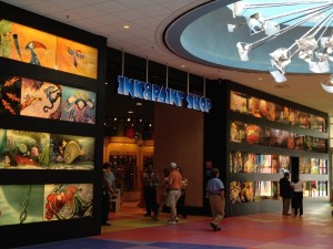 Ink & Paint Shop is the Gift Shop at Disney's Art of Animation
