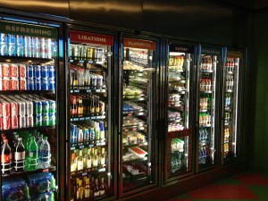 Beverage selection at Landscape of Flavors
