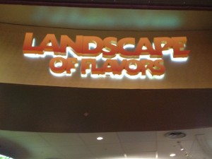 Landscape of Flavors is Art of Animation's Food Court