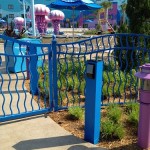 The Big Blue Pool area is exclusive to guests of Disney's Art of Animation Resort and requires a room key to enter