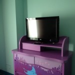 Television in the master bedroom