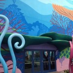 One of the entrances to the Finding Nemo Buildings