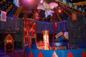 Dumbo the Flying Elephant® Attraction Interactive Queue