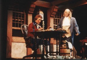 Thomas Jefferson and Benjamin Franklin in American Adventures