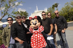 Minnie Mouse with MercyMe at Night of Joy