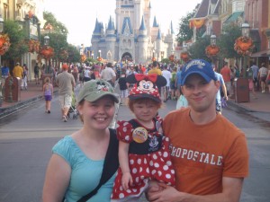 Family in Magic Kingdom