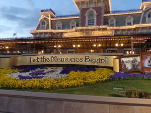 Magic Kingdom Front Gates and Train Station