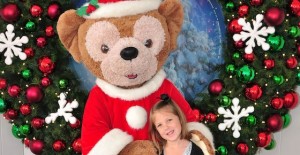 Santa Duffy and Hannah