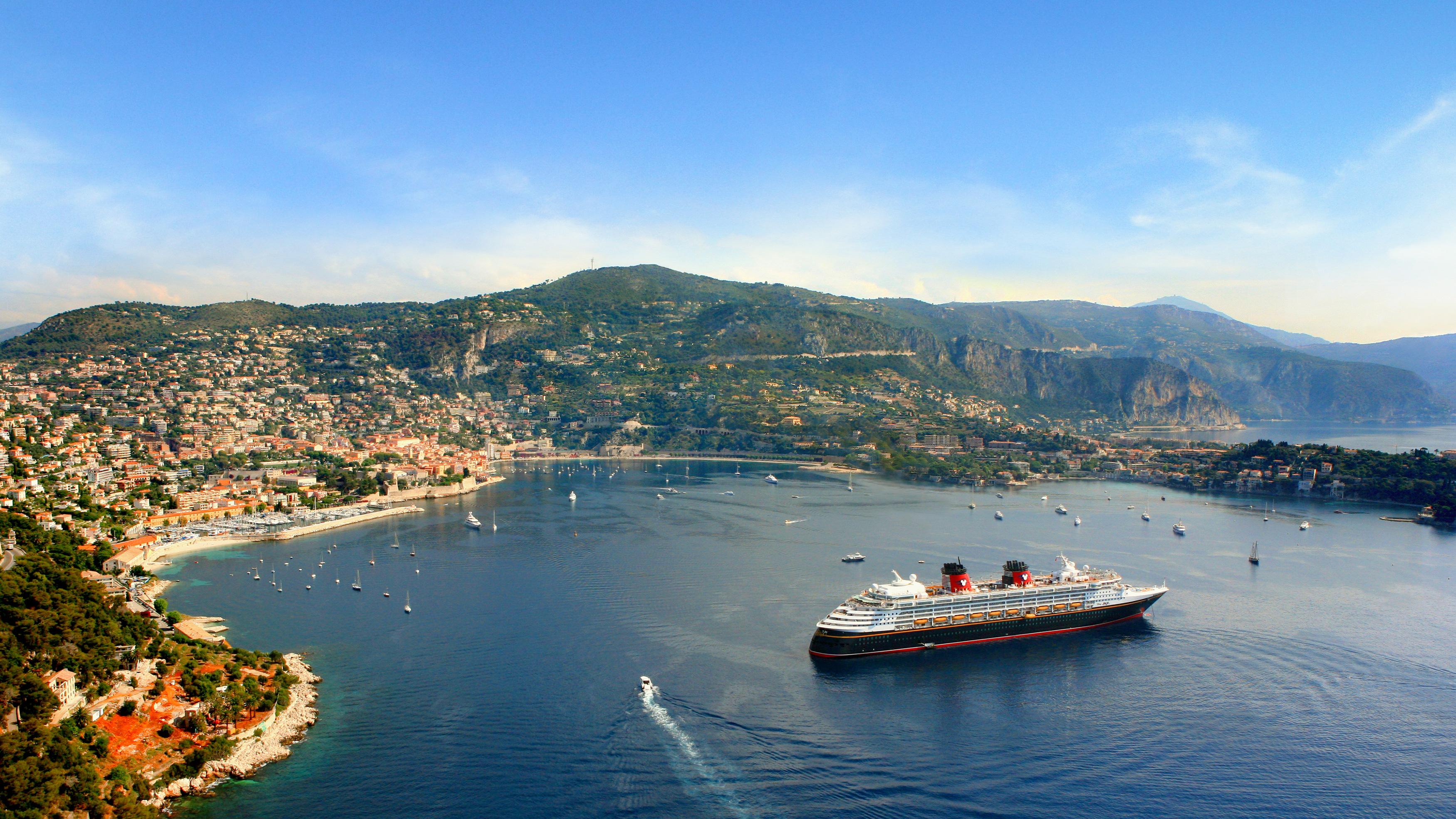 Disney Magic sailing in Europe