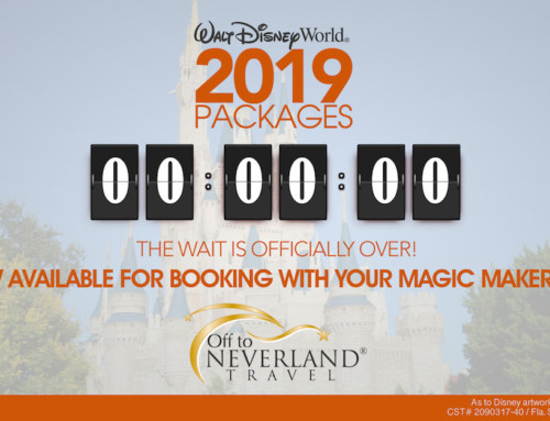 2019 Walt Disney World® Resort Vacation Packages Now Available