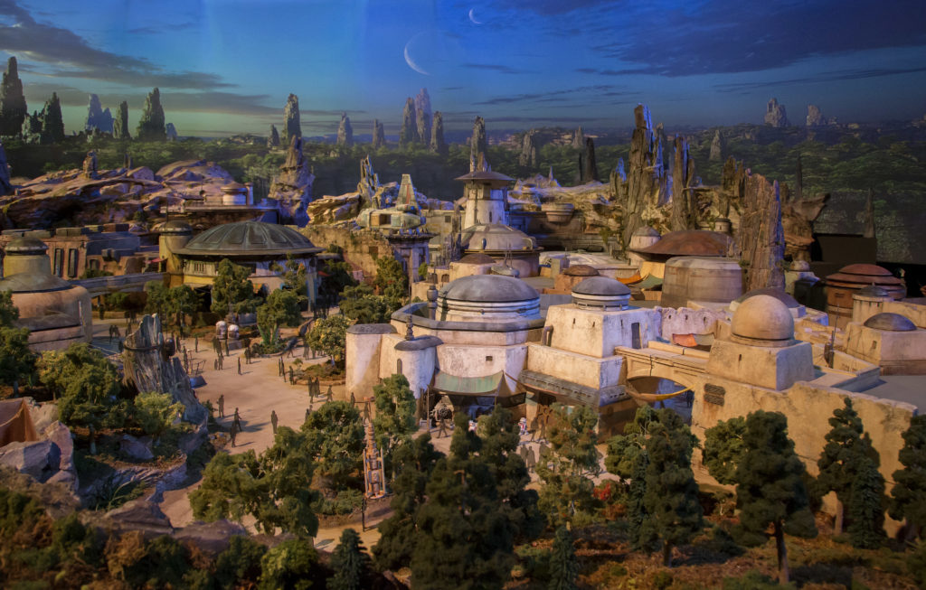 Star Wars: Galaxy’s Edge Artist concept artwork of Star Wars Galaxy's Edge - overview