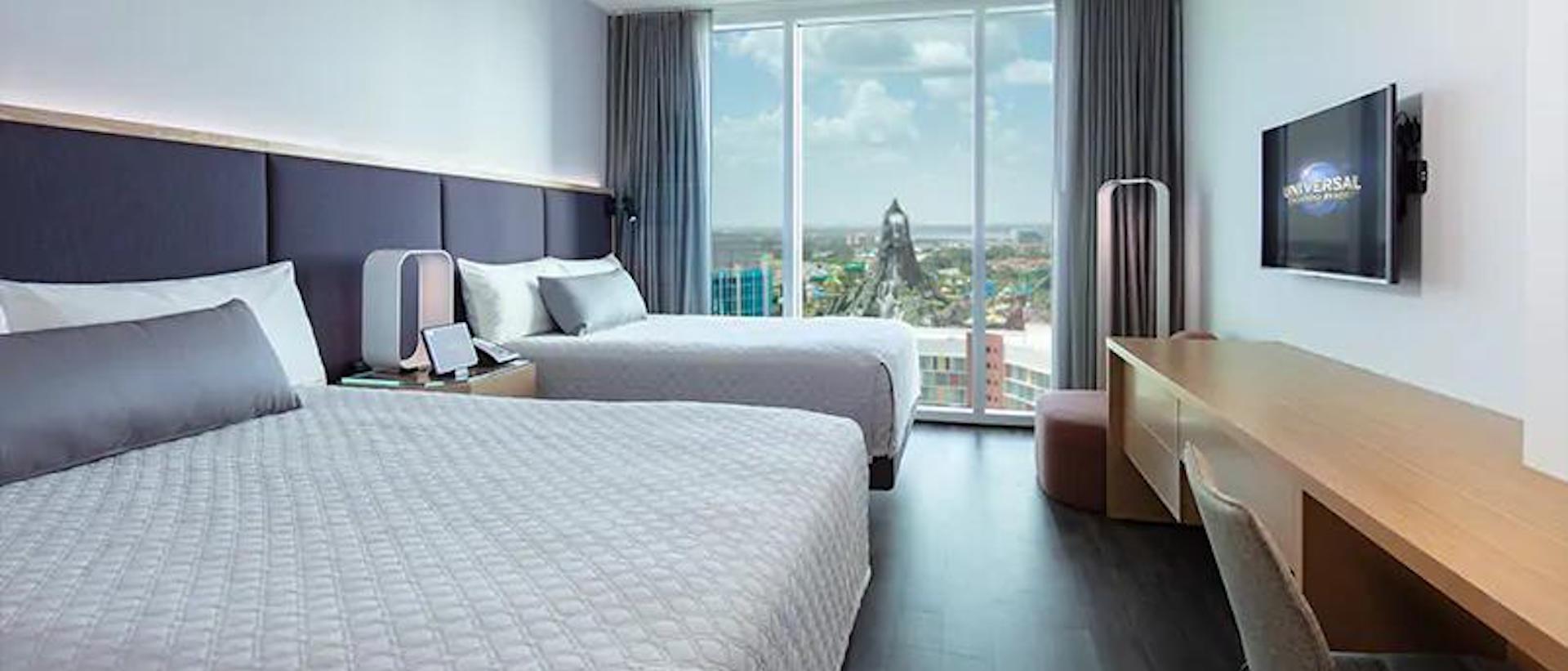 Universal's Aventura Hotel Standard Double Queen Room