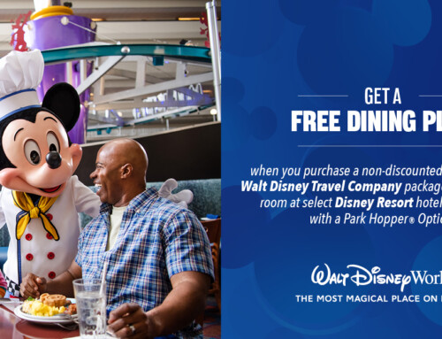 Enjoy a FREE Dining Plan at Walt Disney World® Resort