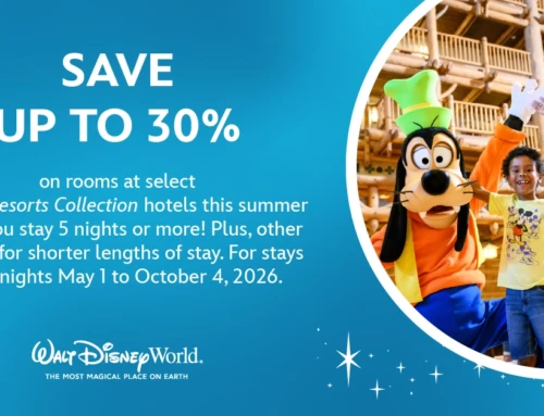 Save Up to 30% on Rooms at Select Disney Resort Hotels Summer 2026