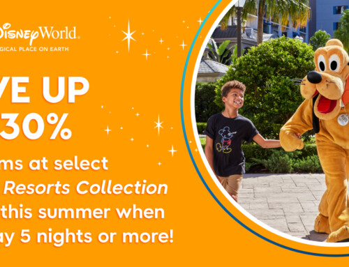 Save Up to 30% on Rooms at Select Disney Resort Hotels When Staying 5 Nights or Longer