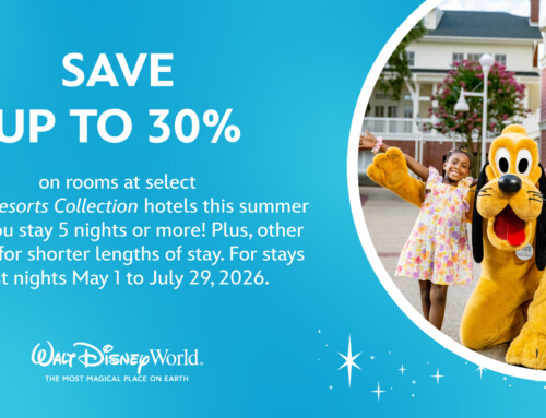 Save Up to 30% on Rooms at Select Disney Resort Hotels Summer 2026