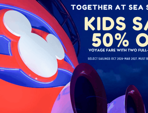 Kids Sail 50% Off Voyage Fare on Select Disney Cruise Line Sailings