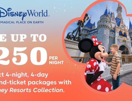 Save Up to $250 Per Night on a 4-Night, 4-Day Room-and-Ticket Package at Select Disney Resort Hotels